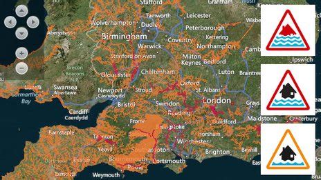 bbc weather flood warnings.